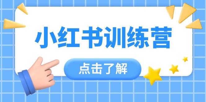小红书训练营，助小白入门，掌握技巧变达人，课程实操又全面(12节课)-一起创业