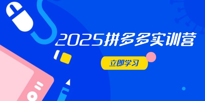 2025拼多多实训营：深度剖析运营关键，助力电商人快速提升-一起创业