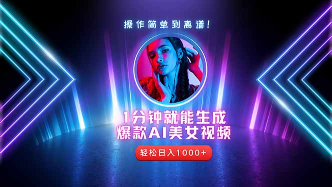 2025年最强副业：用AI做短视频，从零开始打造爆款账号！-一起创业