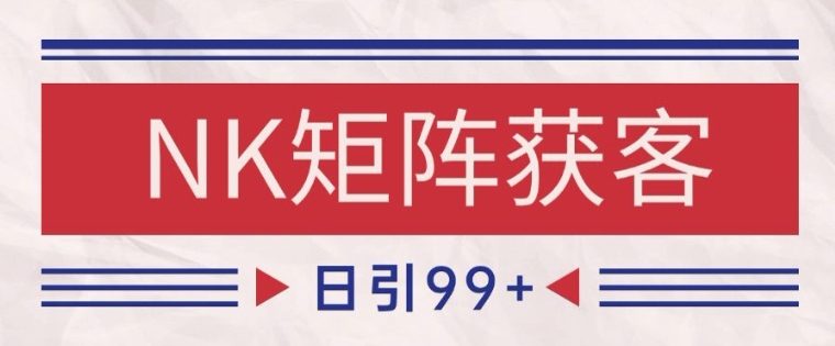 小红书某音NK赛道引流获客 自热矩阵日引200+【揭秘】-一起创业