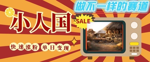 DeepSeek+绘图+视频制作小人国微观视频，小白轻轻松松上手，条条爆款，条条变现，单日就能收益-一起创业