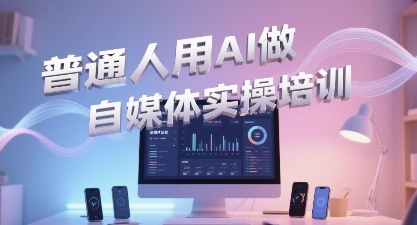 普通一个人用AI做自媒体，助你轻松开启AI自媒体创作之路-一起创业