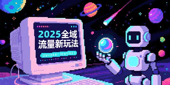 2025全域流量新玩法，O5A无潜入池方法论，基础逻辑+实战技巧全解析-一起创业